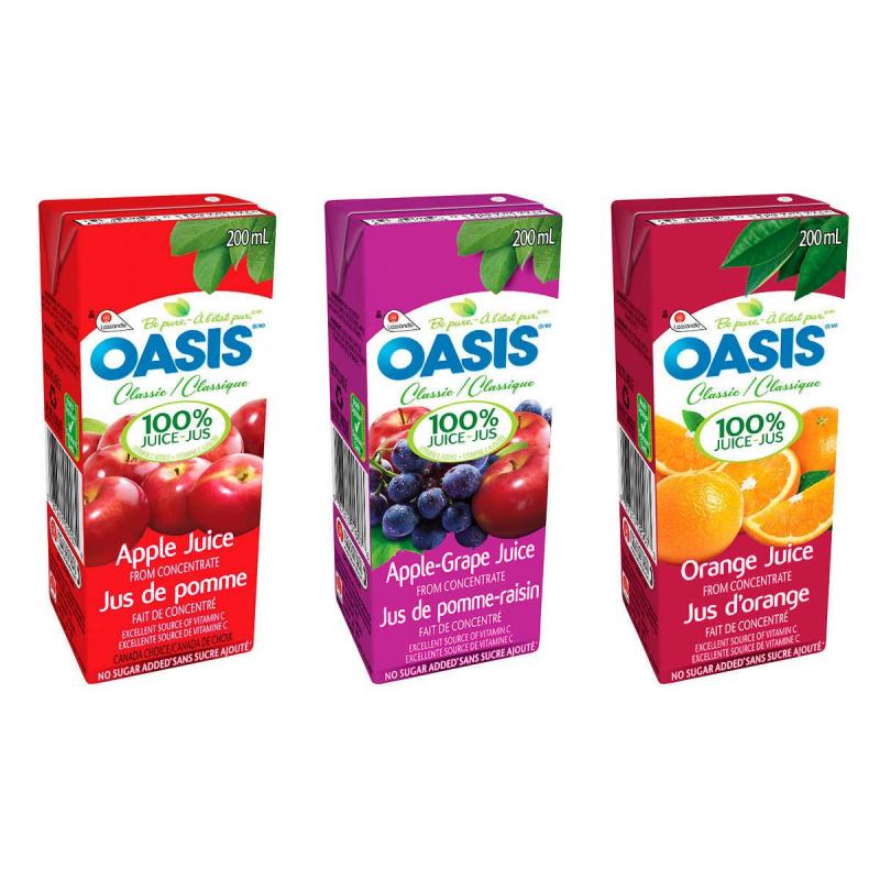 Jus d'orange \ Jus Oasis